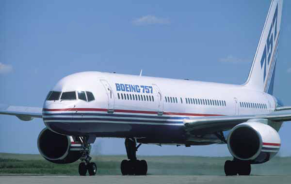 Boeing 757 private charter