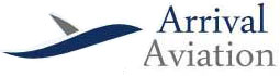 Jet Charter Arrival Aviation Logo