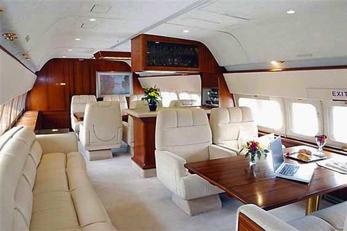Boeing Business Jet Interior